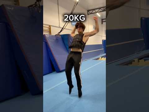 BACKFLIP SO ZÁVAŽÍM 🏋️