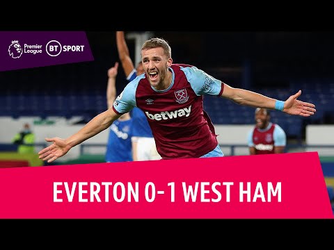 Everton vs West Ham (0-1) | Premier League Highlights