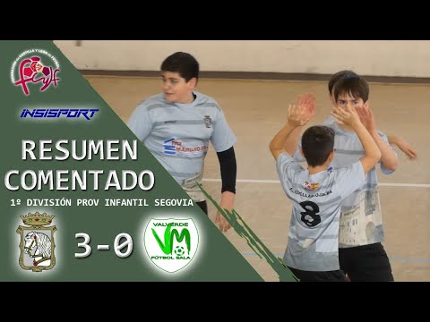 FS CUÉLLAR COJALBA INFANTIL B 3-0 CD VALVERDE | RESUMEN J14 1º DIV PROV INFANTIL SEGOVIA 21-22