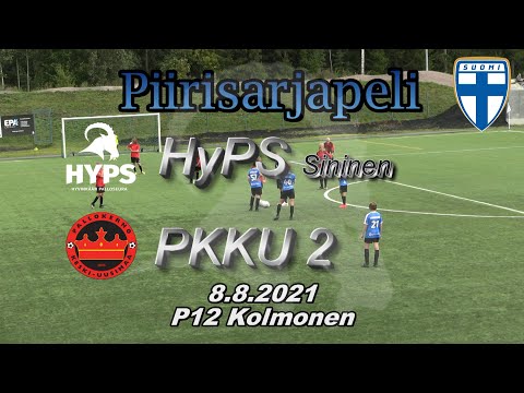 Piirisarja P12 HyPS Sininen - PKKU 2 8.8.2021