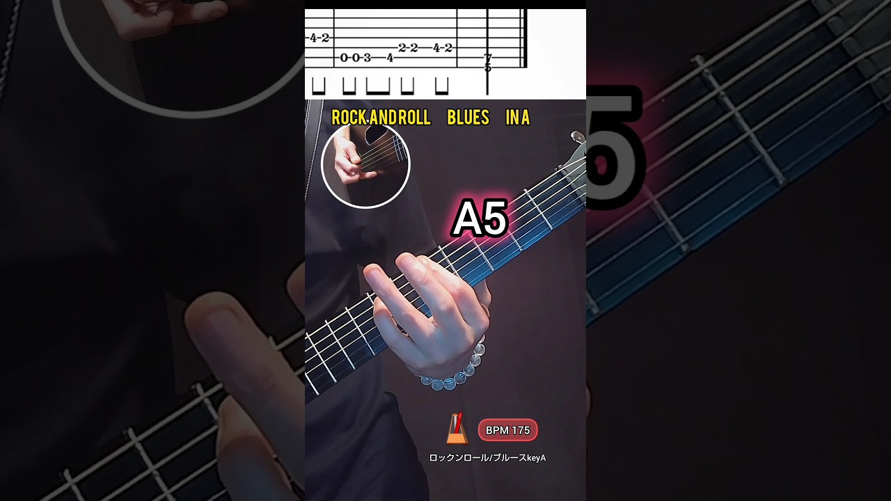 ブルースギターで弾ける！バッキング奏法トレーニング練習 #guitarlessons #guitar