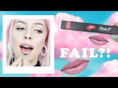 TESTING OUT VIRAL INSTAGRAM - Plump it! *hurt so bad*