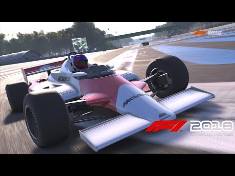 F1 2018 Game: All Classic Cars Driven! Paul Ricard Hotlaps | Xbox One X