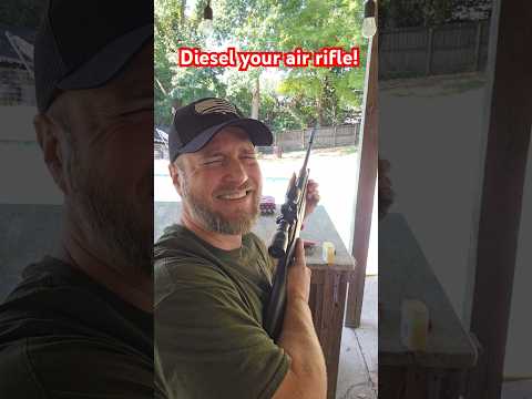 Dieseling your air rifle #bb #airrifle #gun #viralshorts #viral #viralvideo #pelletguns #petroleum