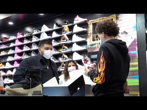LOWBALLING PEOPLE FOR THEIR SHOES PRANK!!!