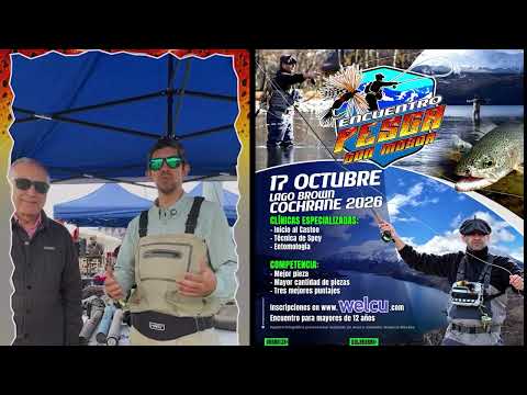Cochrane - Lago Brown será el escenario de una nueva jornada dedicada a la pesca con mosca.