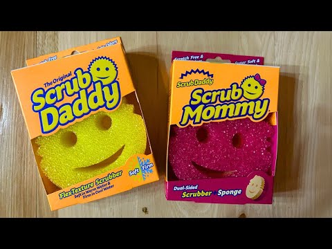 Scrub Daddy vs Scrub Mommy | What's the Difference??