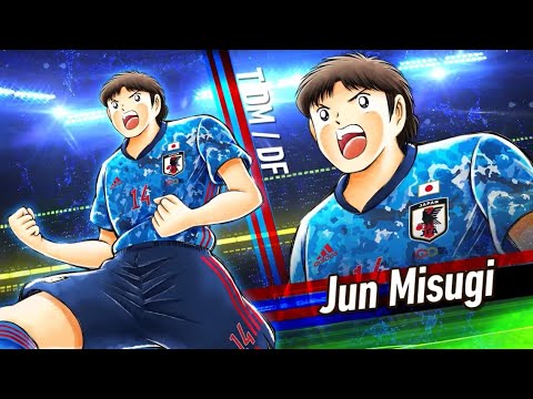 Captain Tsubasa Dream Team ( Jun Misugi - Swooping Tenacious Young Noble ) Skills + Match Up Quotes