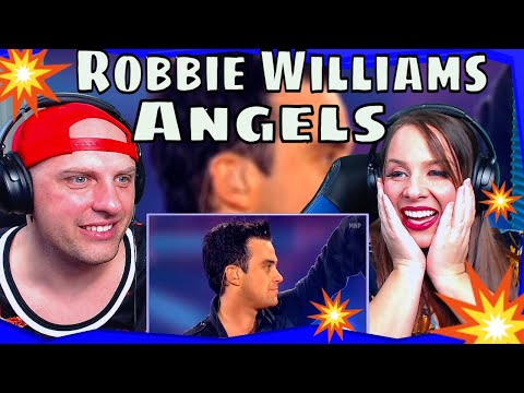 #REACTION TO Robbie Williams - Angels (Live at knebworth) HD | THE WOLF HUNTERZ REACTIONS