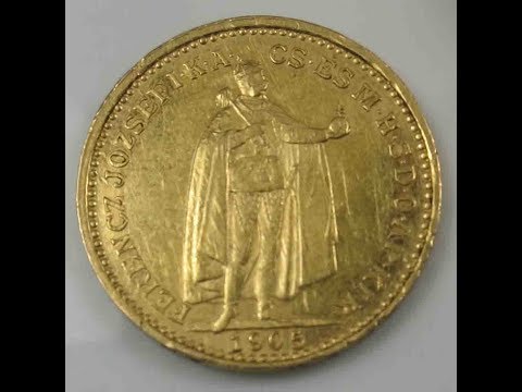 Austria Hungary 20 Korona 1905 Gold