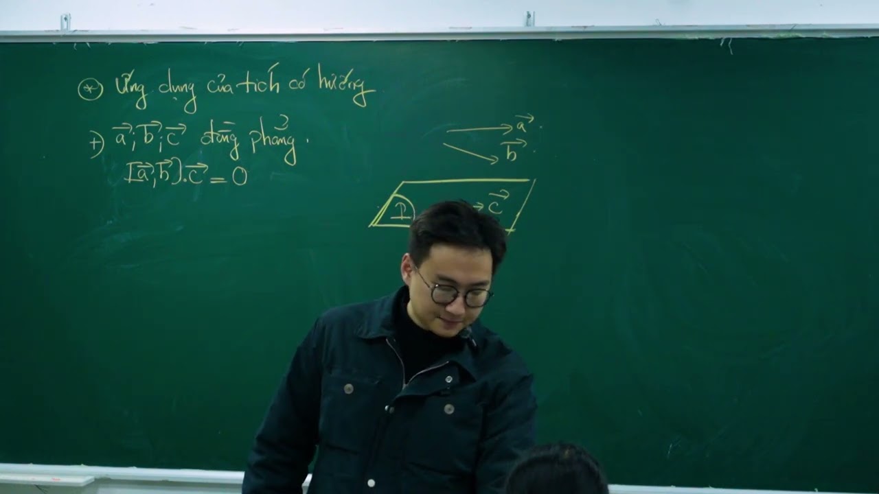 TÍCH CÓ HƯỚNG VÀ ỨNG DỤNG BUỔI 1