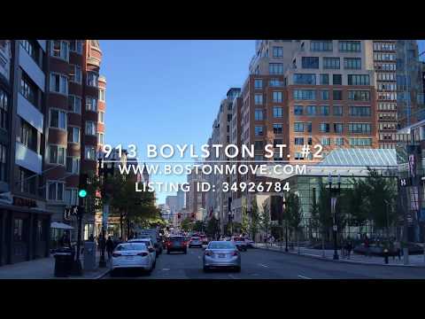 913 Boylston #2 Back Bay, Boston - For Rent