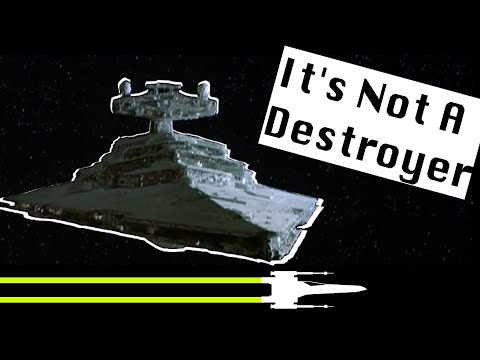 Star Wars Ship Classifications Make No Sense | Star Wars Lore