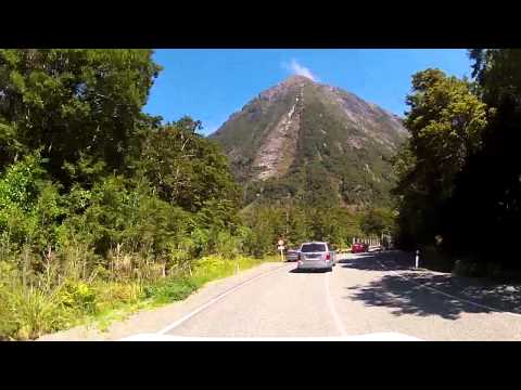 The best NZ road Milford Sound