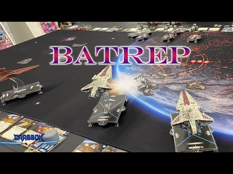 Armada Batrep - Triple Venator vs Patriot Fist