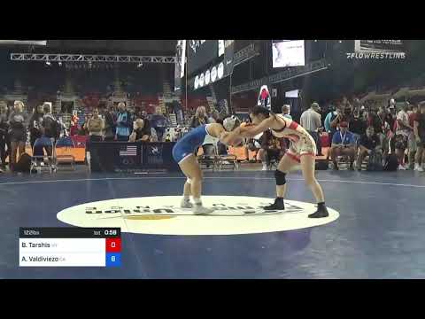 122 Lbs Round Of 32 - Brooke Tarshis, New York Vs Alejandra Valdiviezo, California 5aef