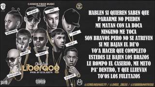 LIBERACE OFFICIAL REMIX - FARRUKO FT ANUEL AA, DE LA GHETTO, BRYANT MYERS, BAD BUNNY &amp; MAS  (LETRA)