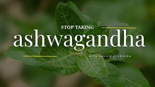 Before You Take Ashwagandha Again… Watch This