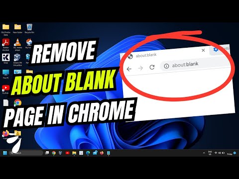 How to Remove About Blank Page On the Startup of Chrome Browser on Windows | 2024 Guide