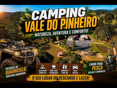O Novo Camping de Campo Alegre Vai Te Surpreender! - Recanto Vale do Pinheiro - SC