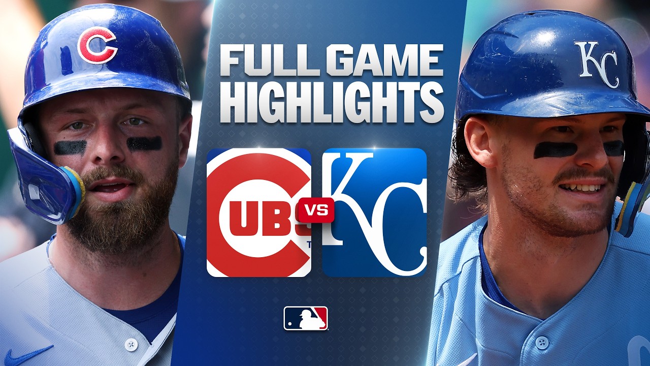 8월10일 시카고컵스 켄자스시티 MLB 하이라이트