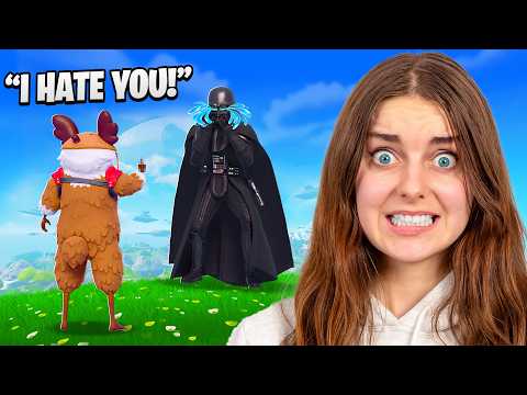 the CUTEST kid meets Darth Vader AI