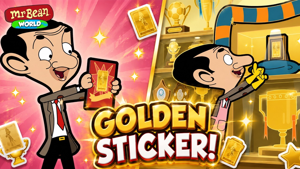 Mr Bean's Golden Sticker Hunt! | 4K | Funny Episodes | Mr Bean World