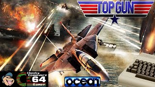 TOP GUN – Commodore 64 (1987) | Ocean’s 3D Dogfighting Classic