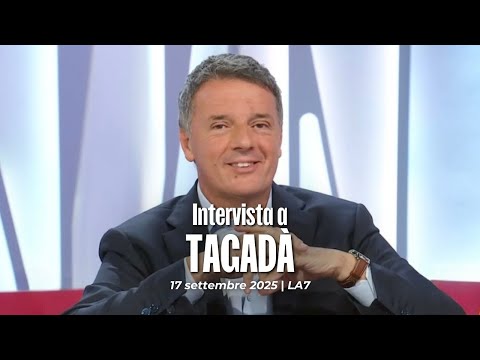 Matteo Renzi ospite a Tagadà | 17/09/2025