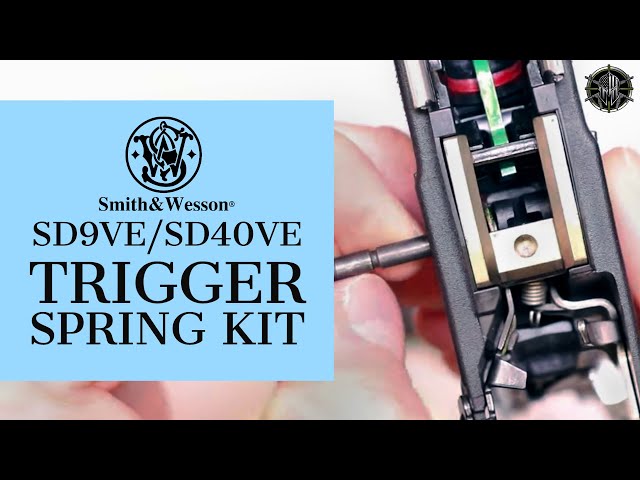 Wesbaun Consultants Sear Spring Kit For Smith & Wesson SD & SD-VE Series – Stainless Steel Trigger Upgrade