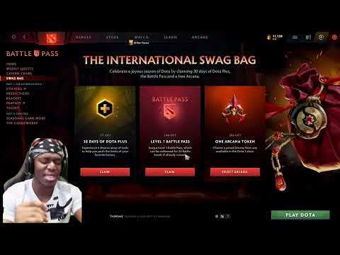 FREE ARCANA!! THE INTERNATIONAL 2022 SWAG BAG