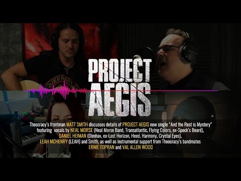 Watch PROJECT AEGIS' New Single Featuring LEAH, NEAL MORSE and Members of THEOCRACY and LOST HORIZON