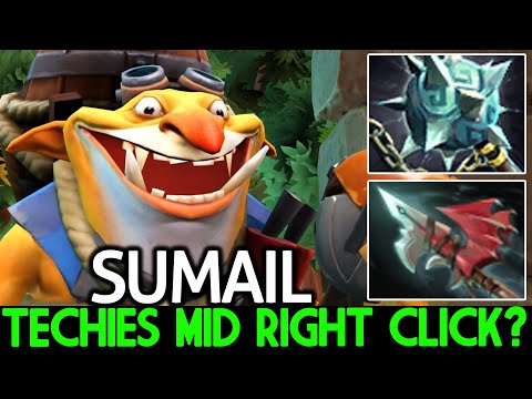 SUMAIL [Techies] This is Beyond Cancer Techies Right Click Dota 2