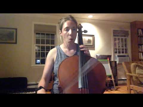 May Time - by W.A. Mozart, from Suzuki Cello Book 2 - followed by cello duet accompaniment