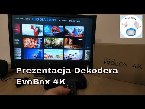 Prezentacja Dekodera Netia EvoBox 4K