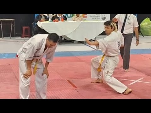 Campeonato Nacional Matías Ramirez Kumite adulto Masculino Kyokushin Karate Chile 2023 Iquique