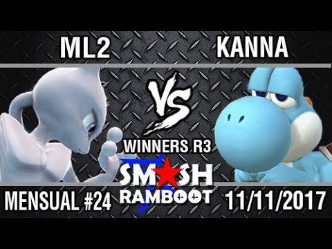 [SmashxRamboot#24] ML2 (Mewtwo) Vs. Kanna (Yoshi) Winner R.3