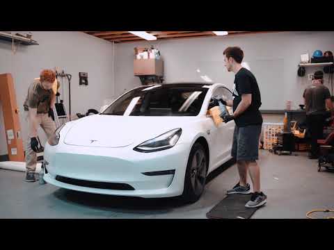 The BEST clearshield install on a Tesla Model 3 w/Suntek PPF Ultra | GP Customs