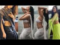 Malavika Mohanan Unveiling Saree Looks Video Part 3 Malavika Mohanan Latest Edit Compilation Video