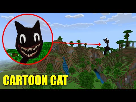GİZEMLİ ORMANDA Cartoon Cat'i Buldum! - Minecraft