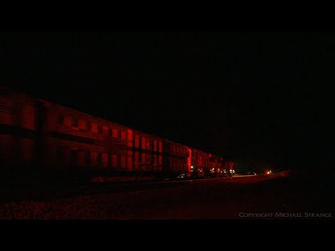 2MP9 SCT Freight At Night - PoathTV Australian Trains & Railways