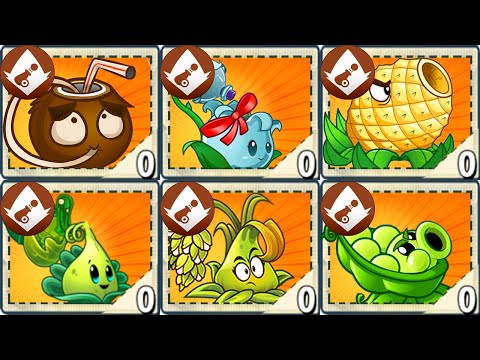 ALL CANNON Plants LEVEL 1000 Power-Up! vs Final Boss in Plants vs Zombies 2 (PVZ2 Version 8.8.1)