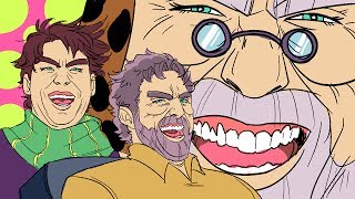 Every JoJo OP But Only The Parts That Have Joseph In Frame