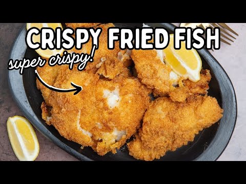 CRISPY FRIED FISH | How To Make Southern Fried Fish