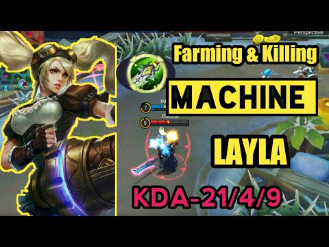 LAYLA MAX DAMAGE BUILD & GAMEPLAY | super VHV