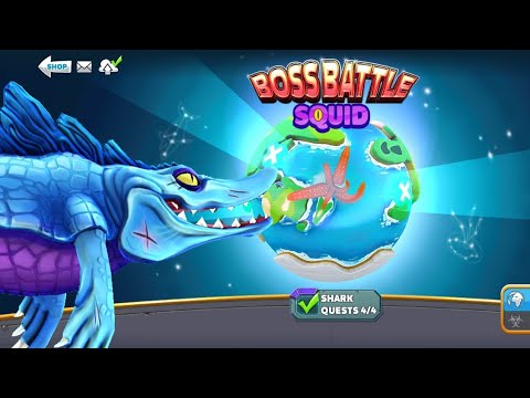 Giant Mr Snappy vs COLOSSAL SQUID (BOSS BATTLE)