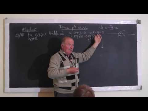 Lectia 1084 - Tema pentru acasa la algebra - Metoda reducerii la absurd - Exercitii - Clasa 8