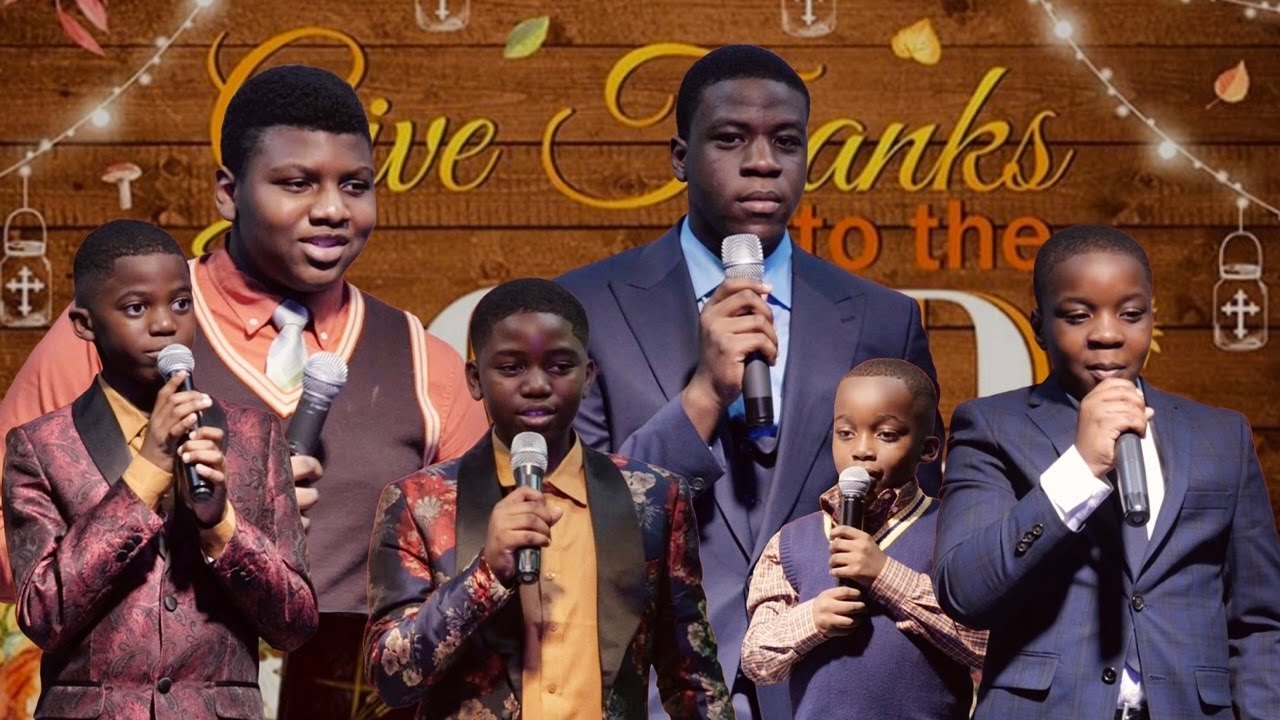 Thanksgiving Worship (Sunday school kids) part  III