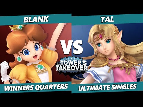 Tower's Takeover 16 Winners Quarters - Blank (Daisy) Vs. Tal (Zelda) SSBU Ultimate Tournament