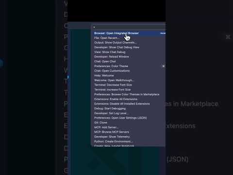 Video Thumbnail: You Can Now Bookmark Websites Inside VS Code 🤯